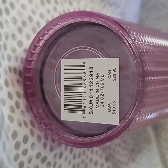 Starbucks | Pink Blue Grid Spring 2021 Tumbler NWT - Picture 4 of 4
